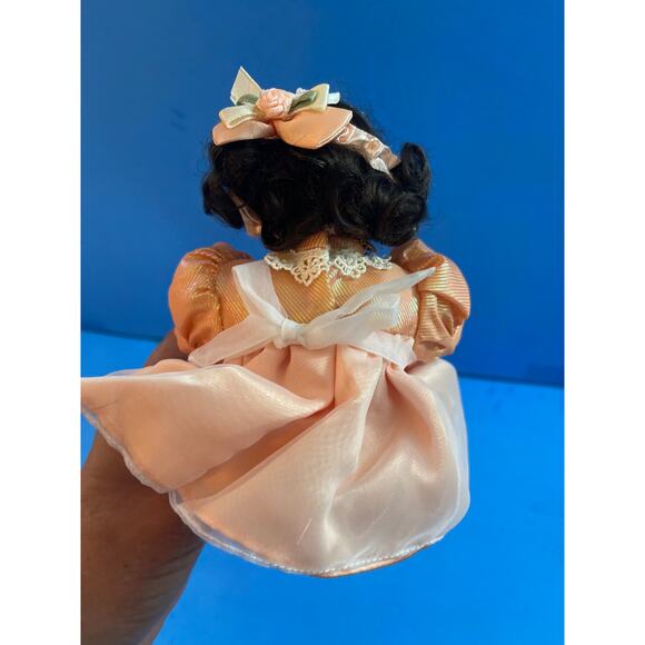 Vintage Marie Obmond mini porcelain doll Tiny Tots Baby Marie First Borthday - Picture 7 of 8